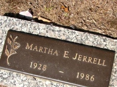Martha E. Jerrell on Sysoon