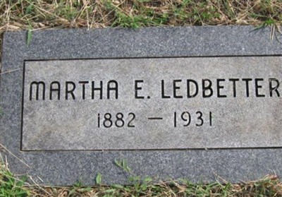Martha E. Ledbetter on Sysoon