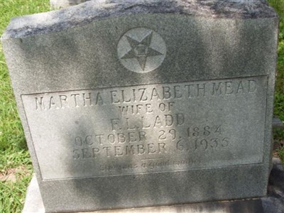 Martha Elizabeth Mead Ladd on Sysoon