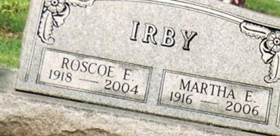 Martha Ella "Tiny" Bahnfleth Irby on Sysoon