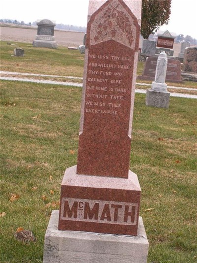 Martha F. McMath on Sysoon