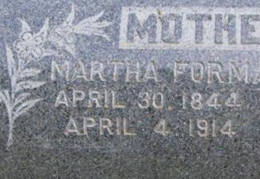 Martha Forman on Sysoon