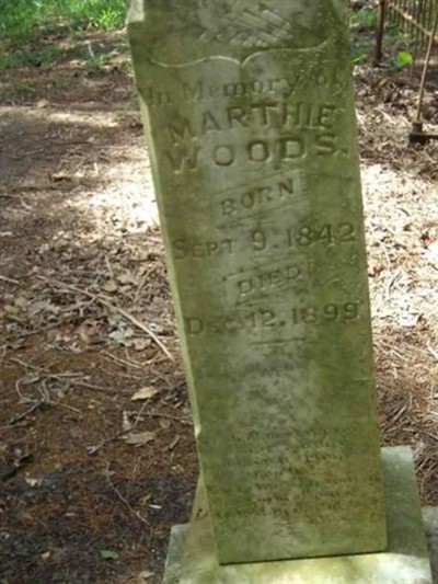 Martha Frances Lyon Woods on Sysoon