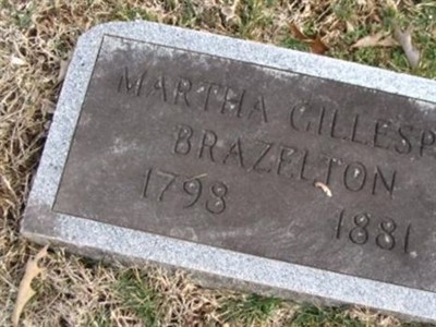 Martha Gillespie Brazelton on Sysoon