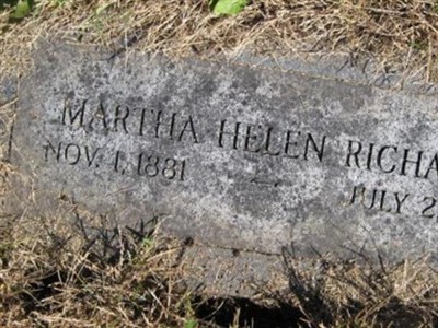 Martha Helen Richards on Sysoon
