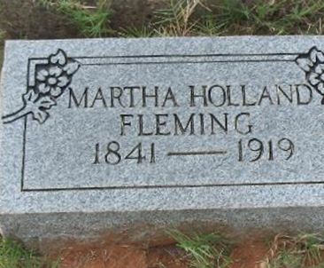 Martha Holland Fleming on Sysoon