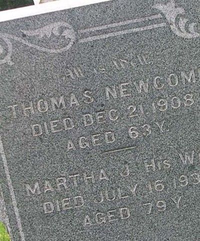 Martha J. Newcomb on Sysoon