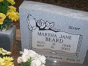 Martha Jane Beard on Sysoon