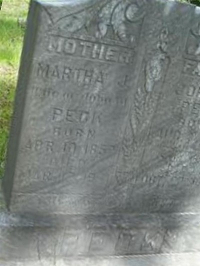 Martha Jane Fields Peck on Sysoon