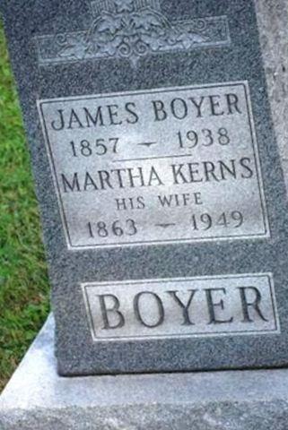 Martha Kerns Boyer on Sysoon