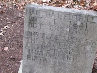 Martha L Hardee Futrill on Sysoon