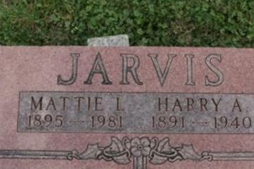 Martha L "Mattie" Jarvis on Sysoon