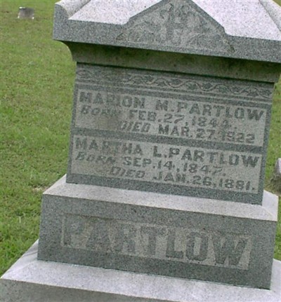 Martha L Partlow on Sysoon