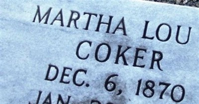 Martha Lou C Coker on Sysoon