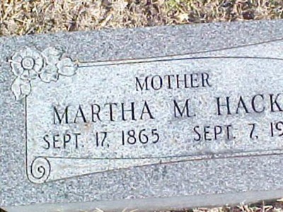 Martha M. Hacke on Sysoon
