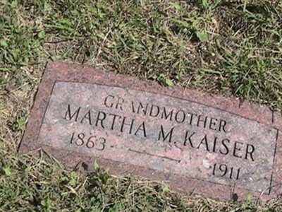 Martha M Kaiser on Sysoon