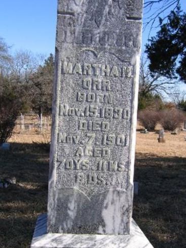 Martha M. Orr on Sysoon