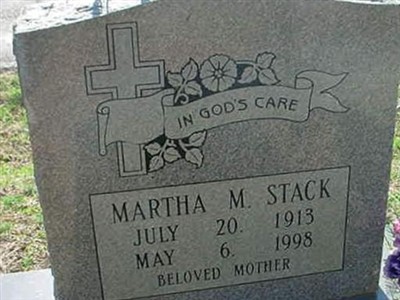 Martha M. Stack on Sysoon