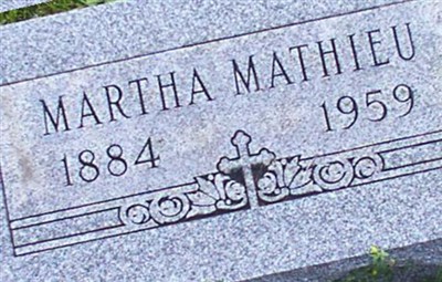 Martha Mathieu on Sysoon