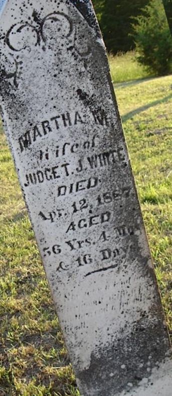 Martha Ann Matilda Gilstrap White on Sysoon