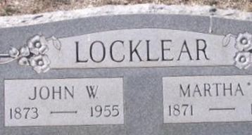 Martha Jane "Mattie" Cochran Locklear on Sysoon