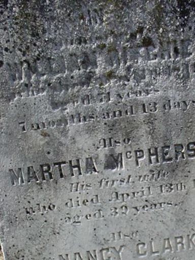 Martha McPherson Ritchie on Sysoon