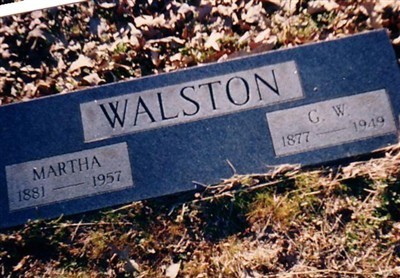 Martha Rousatha Campbell Walston on Sysoon