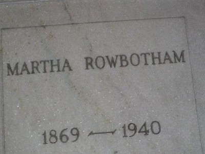 Martha Rowbotham on Sysoon