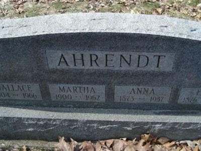 Martha SCHOULTS AHRENDT on Sysoon