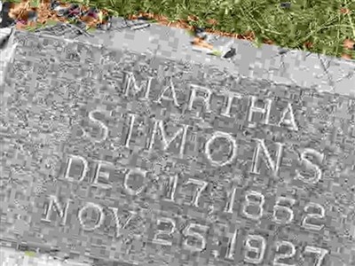 Martha Simons on Sysoon