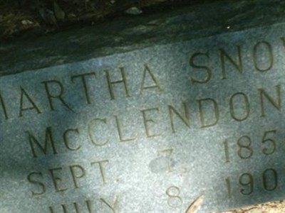 Martha Snow McClendon on Sysoon