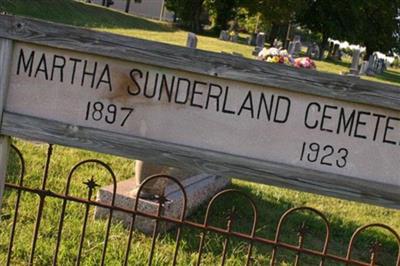 Martha Sunderland Cemetery on Sysoon