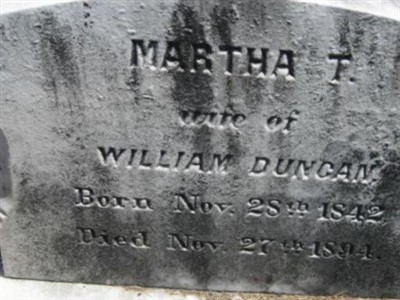 Martha T Duncan on Sysoon