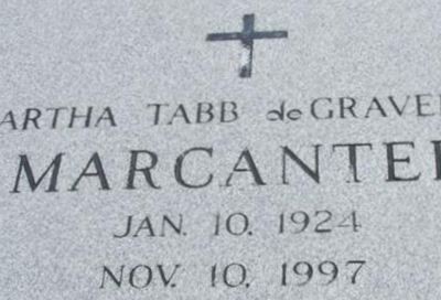 Martha Tabb deGravelles Marcantel on Sysoon