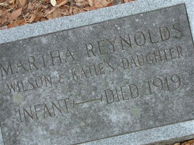 Martha Wilson Reynolds on Sysoon