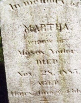 Martha Yoder on Sysoon