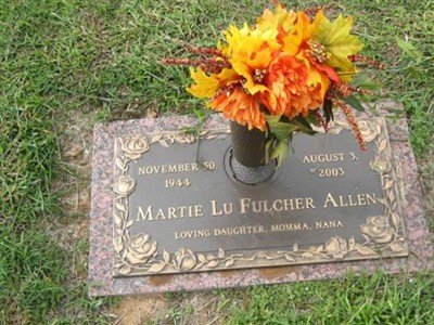Martie Lu Fulcher Allen on Sysoon