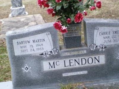 Martin Bartow McLendon on Sysoon
