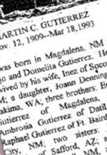 Martin C Gutierrez on Sysoon