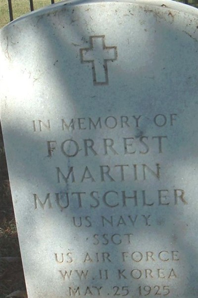 Martin Forrest Mutschler on Sysoon