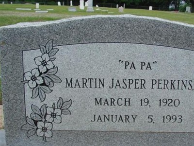 Martin Jasper Perkins, Jr on Sysoon
