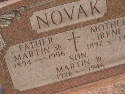 Martin Novak, Sr on Sysoon
