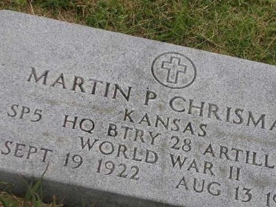 Martin P. Chrisman on Sysoon