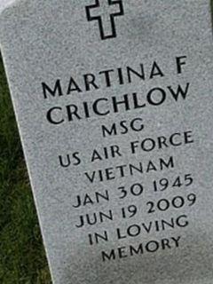 Martina F. Crichlow on Sysoon