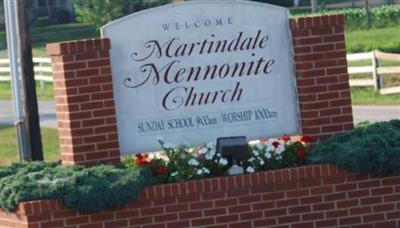 Martindale (Brick) Mennonite Church Cemetery, Mart on Sysoon