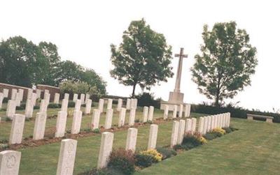 Martinpuich British Cemetery on Sysoon