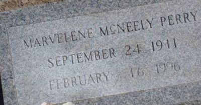 Marvelene McNeely Perry on Sysoon