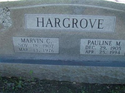 Marvin C Hargrove on Sysoon