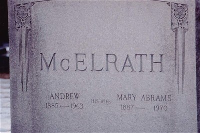 Mary Abrams McELRATH on Sysoon