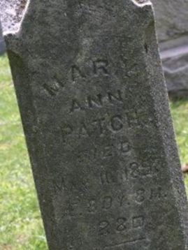 Mary Ann Patch on Sysoon